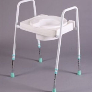 white shower stool