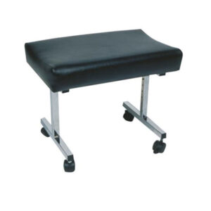 adjustable height and tilt stool with castors